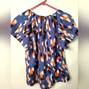 Women's Flutter Sleeve Blouse